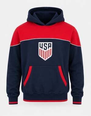 Icon Sports USA Soccer Hoodie Pullover Official Licensed Adult S-XL